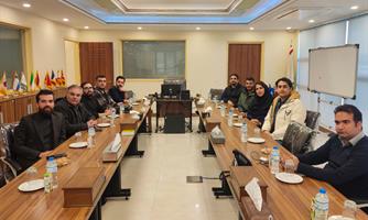 بازدید شرکت محترم آرمان سبز پیوند خراسان از مجموعه‌های تولیدی گروه آدینه